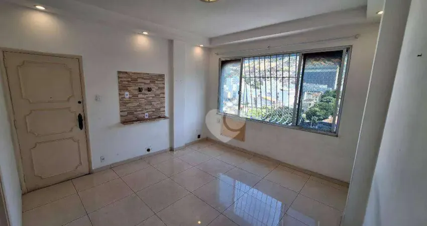 Grajaú, junto ao Verdun, Apt com 2qts e dep completas à venda, 75 m² por R$ 285.000 - Grajaú - Rio de Janeiro/RJ