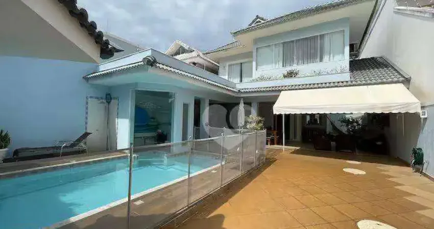 Casa com 5 suítes à venda, 305 m² por r$ 2.625.000 - barra da tijuca - rio de janeiro/rj
