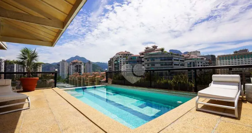 Cobertura com 4 suites com  closets 8 vagas garagem à venda, 671 m² por R$ 16.100.000 - Barra da Tijuca - Rio de Janeiro/RJ