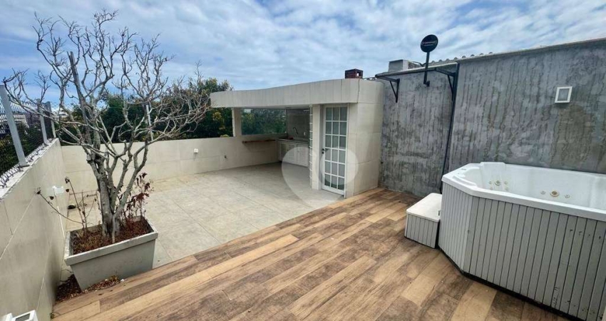 Jardim Oceânico - Cobertura Duplex de 3 Suítes com Vista livre para a Pedra da Gávea. Entre Praça do Pomar e Olegário Maciel. Barra da Tijuca/RJ.