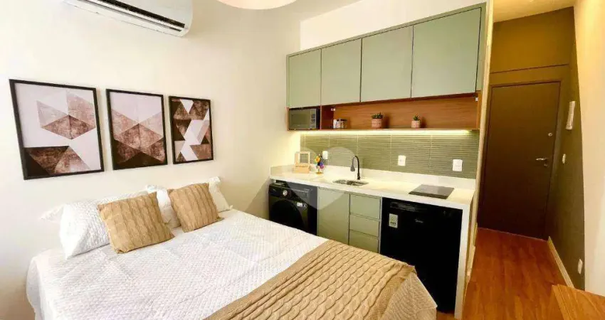 Apartamento com 1 dormitório à venda, 18 m² por r$ 250.000,00 - cidade nova - rio de janeiro/rj