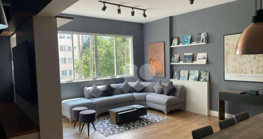 Apartamento com 2 dormitórios à venda, 107 m² por R$ 1.590.000,00 - Gávea - Rio de Janeiro/RJ