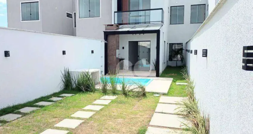 Casa 3 quartos 1 suíte com terraço - 186 m² - R$ 469.900,00 - Pedra de Guaratiba