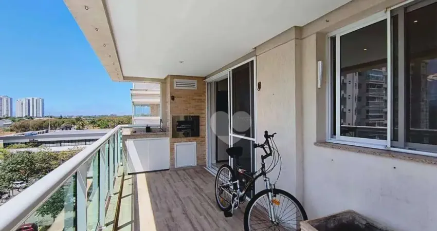 Condomínio London Green - Apartamento com vista incrível, Sol da manhã, 2 Quartos sendo 1 Suíte e varanda Gourmet. Barra da Tijuca/RJ.