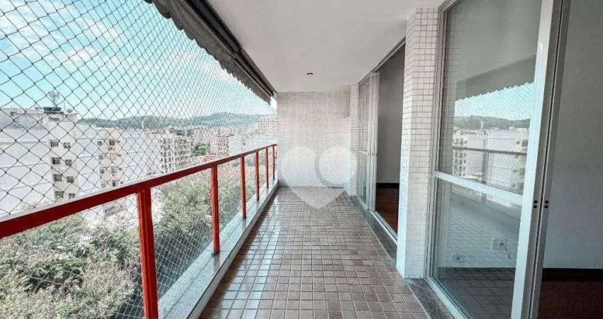 Apartamento com 4 quartos, suite, varanda, 2 vagas, prédio com infra, à venda, 176 m² por R$ 630.000 - Grajaú - Rio de Janeiro/RJ