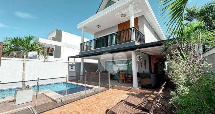 Casa com 4 dormitórios à venda, 370 m² por R$ 3.700.000,00 - Recreio dos Bandeirantes - Rio de Janeiro/RJ