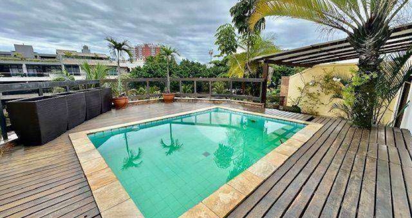 Lopes Enjoy Vende cobertura linear, 4 quartos, 374 m², 4 vagas, quadra praia - Jardim Oceânico.