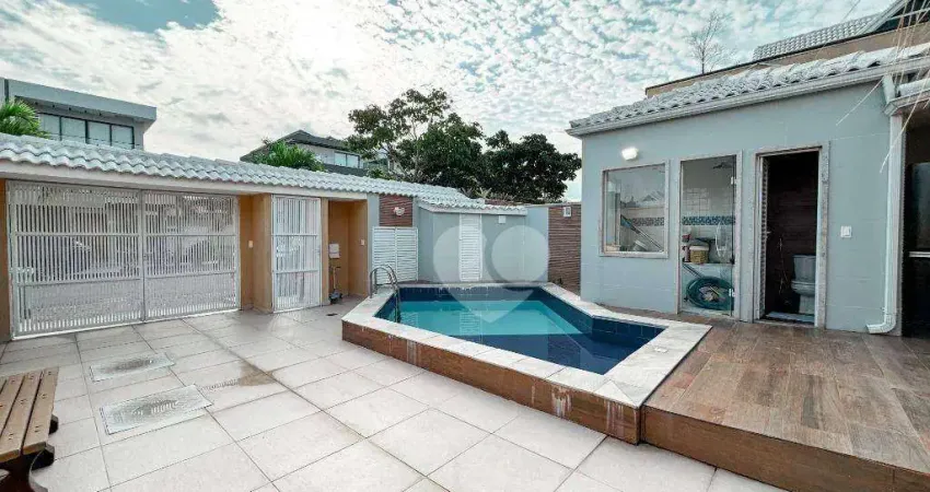Casa com 5 quartos,sendo 4 suites, à venda, 268 m² por R$ 2.990.000 - Recreio dos Bandeirantes - Rio de Janeiro/RJ