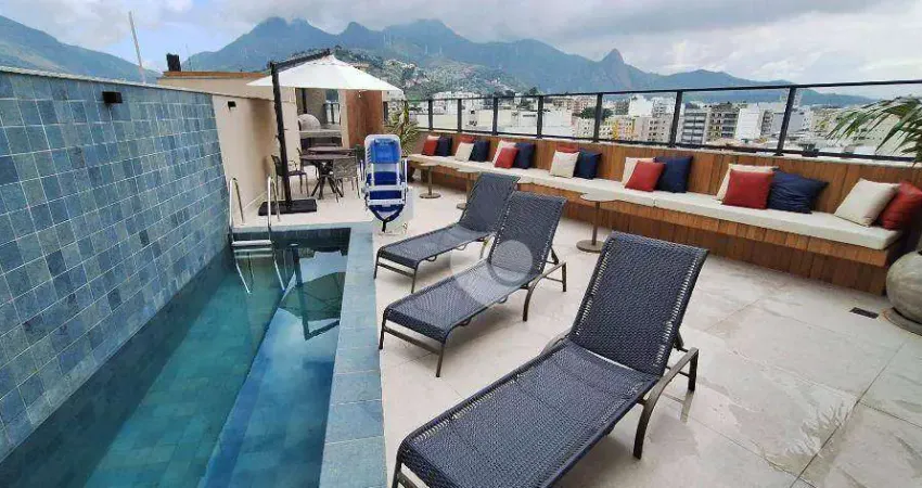 Tijuca , Apartamento com 2 dormitórios à venda, 90 m² por R$ 1.220.000 - Tijuca - Rio de Janeiro/RJ