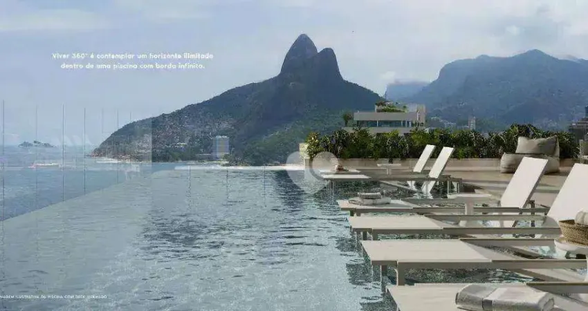 Studio com 1 dormitório à venda, 39 m² por r$ 1.985.000,00 - ipanema - rio de janeiro/rj