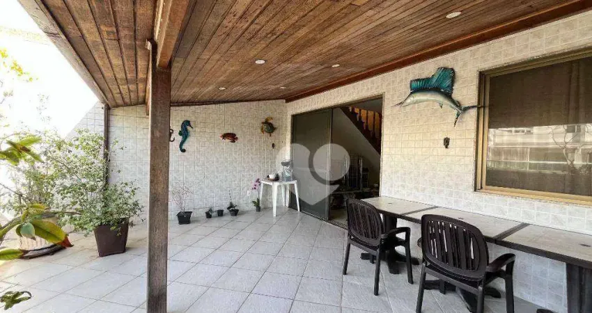 Cobertura com 3 dormitórios à venda, 334 m² por r$ 1.550.000 - recreio dos bandeirantes