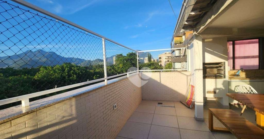 Cobertura com 2 quartos para alugar, 147 m² por  R$ 11.344/mês - Barra da Tijuca - Rio de Janeiro/RJ