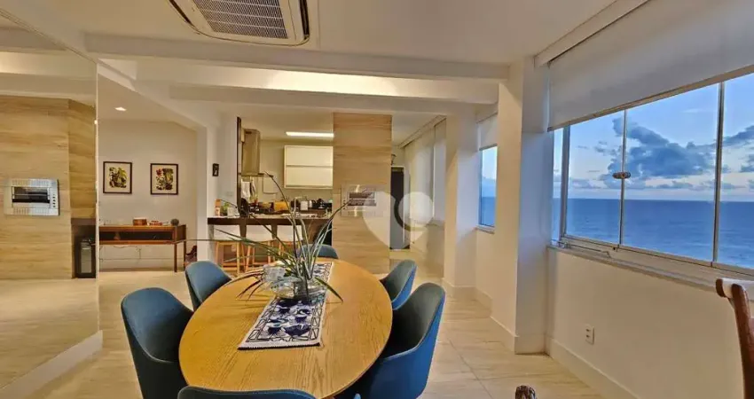Cobertura 2 quartos ( 1 suíte) à venda, 153 m² por r$ 4.000.000 - jardim oceânico - rio de janeiro/rj