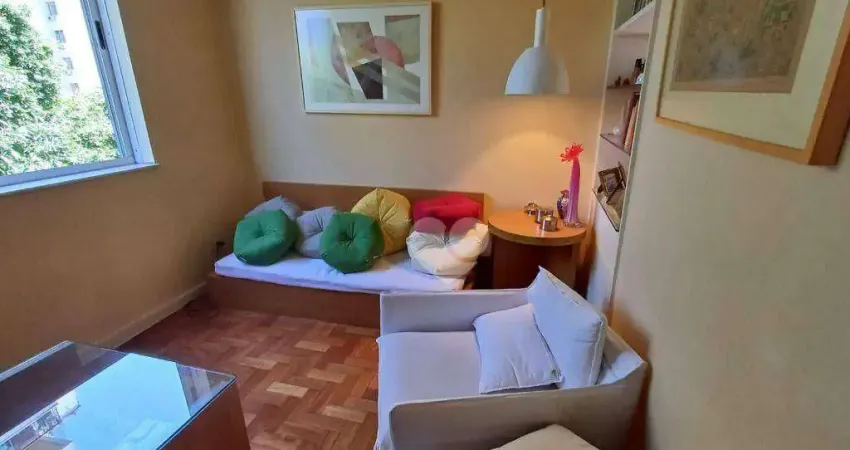 Lindo sala quarto(original 2) Dona Mariana -reformado - indevassável- R$680.000,00 - Botafogo - RJ