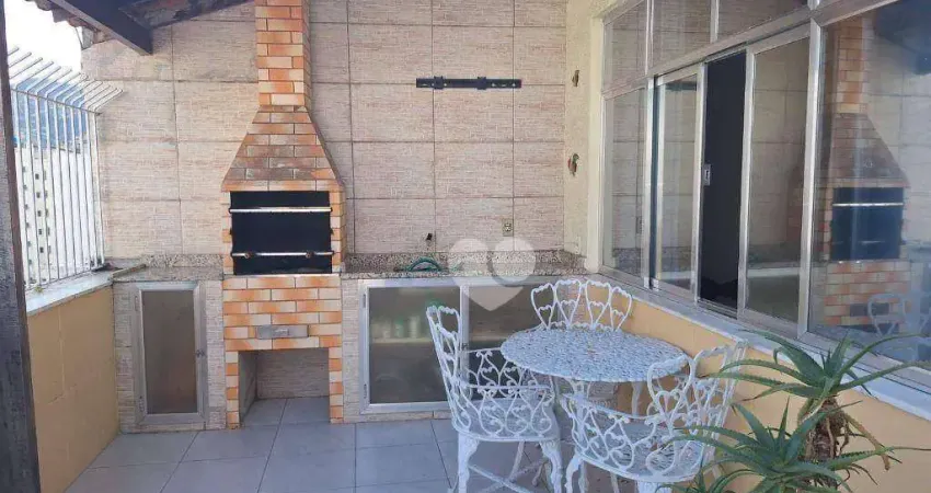 Grajau vendo cobertura linear 3 quartos com churrasqueira e vaga no coração do largo do verdun