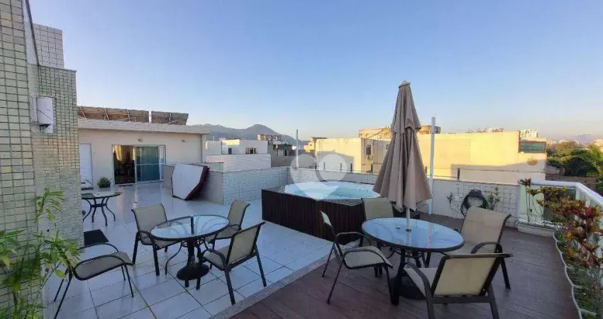 Cobertura com 4 quartors à venda, 334 m² por R$ 1.850.000 - Recreio dos Bandeirantes - Rio de Janeiro/RJ