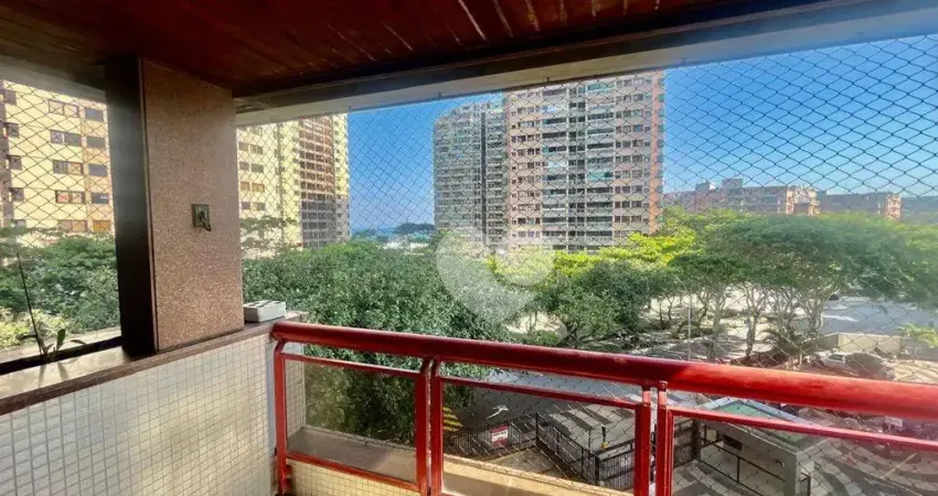 Apartamento no litoral da Barra da tijuca, de 2 quartos, 94 metros2