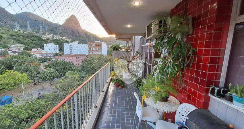 Apartamento com 3 quartos à venda, 143 m² por r$ 590.000 - grajaú - rio de janeiro/rj