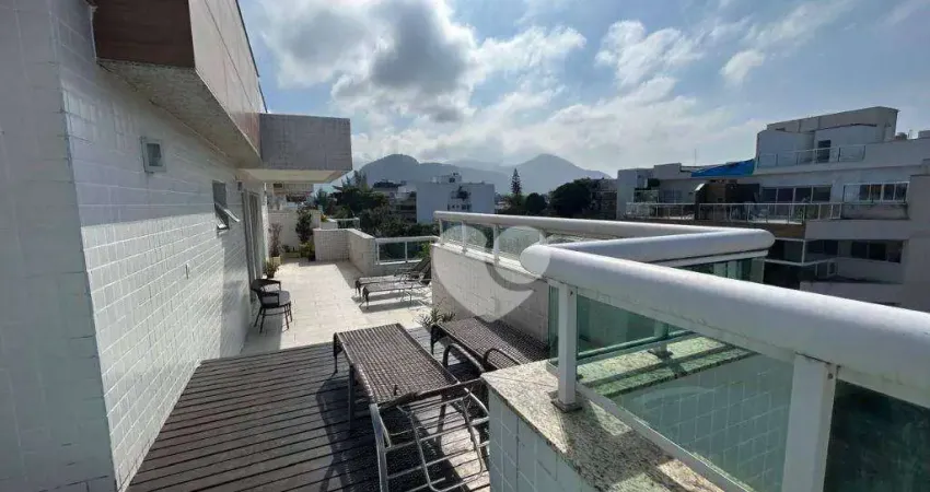 Cobertura com 3 quartos à venda, 198 m² por R$ 1.600.000 - Recreio dos Bandeirantes - Rio de Janeiro/RJ