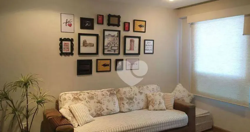 Apartamento a venda com 02 quartos, 01 suite, varanda, área de serviço, vaga escriturada, lazer completo.