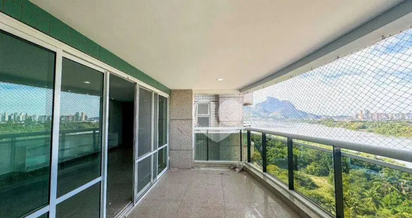 Apartamento com 4 quartos para alugar, 160 m² por R$ 14.180/mês - Barra da Tijuca - Rio de Janeiro/RJ