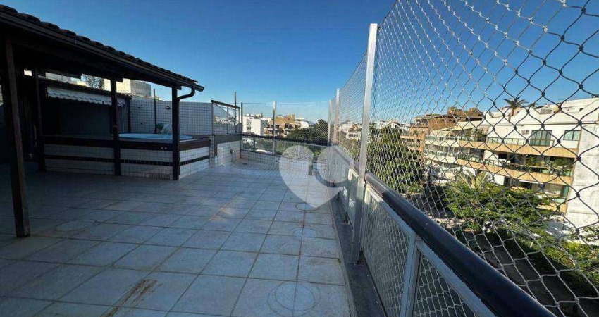 Cobertura com 4 quartos com piscina à venda, 207 m² por R$ 1.150.000 - Recreio dos Bandeirantes - Rio de Janeiro/RJ