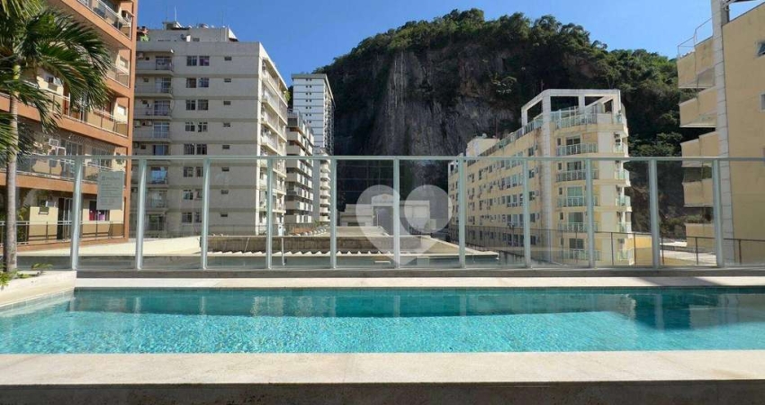 Apartamento com 3 suítes, varanda gourmet, 2 vagas em prédio com lazer sem igual à venda, 139 m² por R$ 3.100.000 - Botafogo