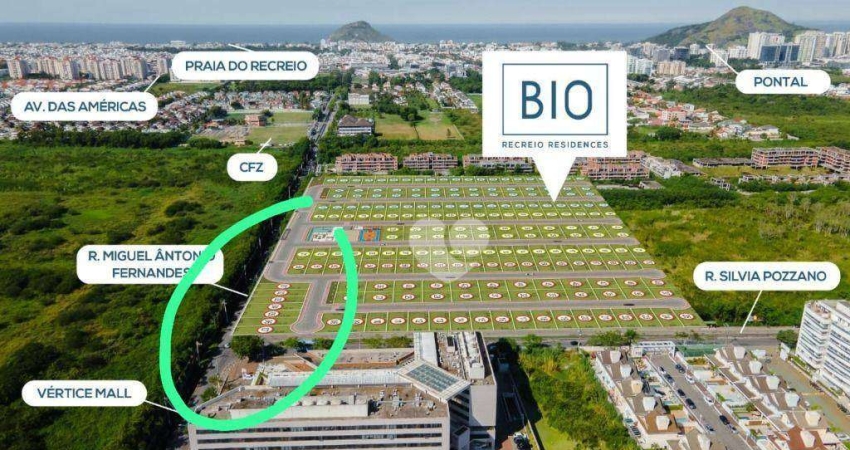 Terreno à venda, 180 m² por R$ 598.080,00 - Recreio dos Bandeirantes - Rio de Janeiro/RJ