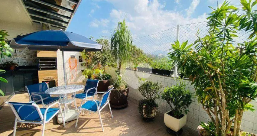 Cobertura com 3 quartos à venda, 195 m² por R$ 1.390.000 - Recreio dos Bandeirantes - Rio de Janeiro/RJ