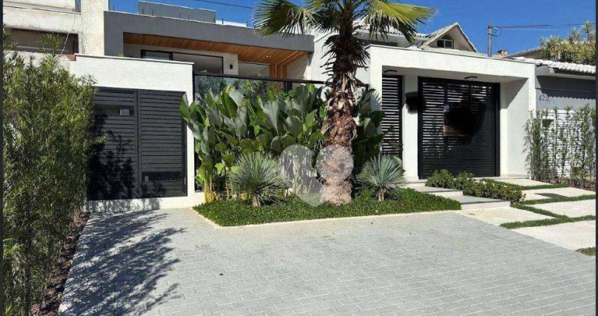 Casa com 4 suítes à venda, 369 m² por R$ 4.900.000 - Recreio dos Bandeirantes - Rio de Janeiro/RJ