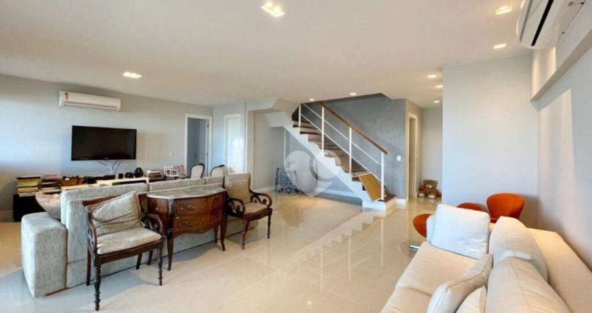 Cobertura com 4 quartos à venda, 348 m² por R$ 4.500.000 - Barra da Tijuca - Rio de Janeiro/RJ