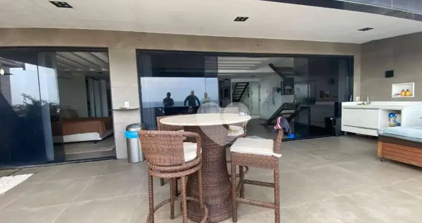 Cobertura com 3 quartos à venda, 1 m² por r$ 6.000.000 - barra da tijuca - rio de janeiro/rj