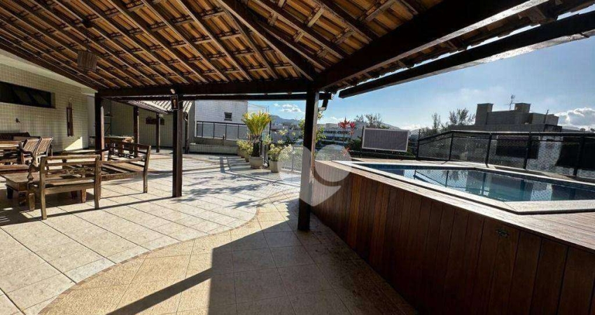 Cobertura com 3 quartos e lazer privativo à venda, 308 m² por R$ 1.280.000 - Recreio dos Bandeirantes - Rio de Janeiro/RJ