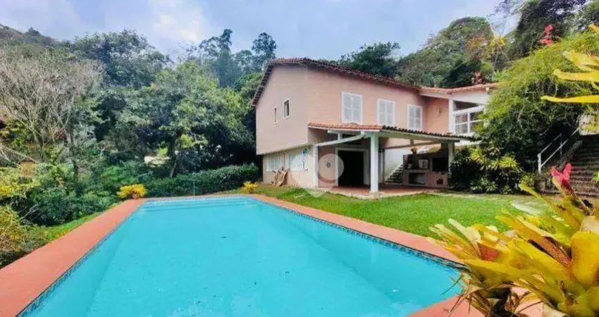 Casa com 4 quartos à venda, 300 m² por r$ 1.500.000 - itaipava - petrópolis/rj