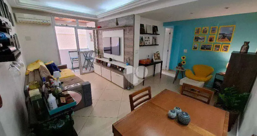 Apartamento com 2 quartos 1 vaga à venda no grajaú, rio de janeiro/ rj