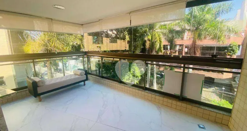Apartamento com 3 quartos para alugar, 103 m² por R$ 5.710/mês - Recreio dos Bandeirantes - Rio de Janeiro/RJ