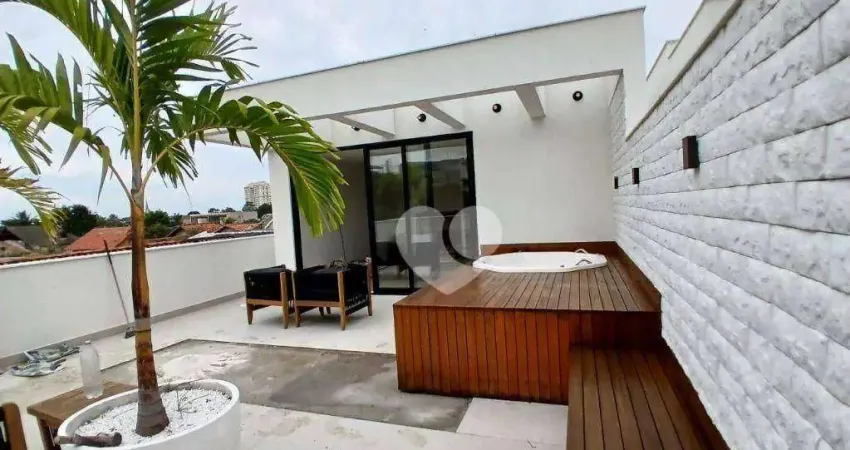 Casa com 5 quartos à venda, 450 m² por r$ 4.500.000 - barra da tijuca - rio de janeiro/rj