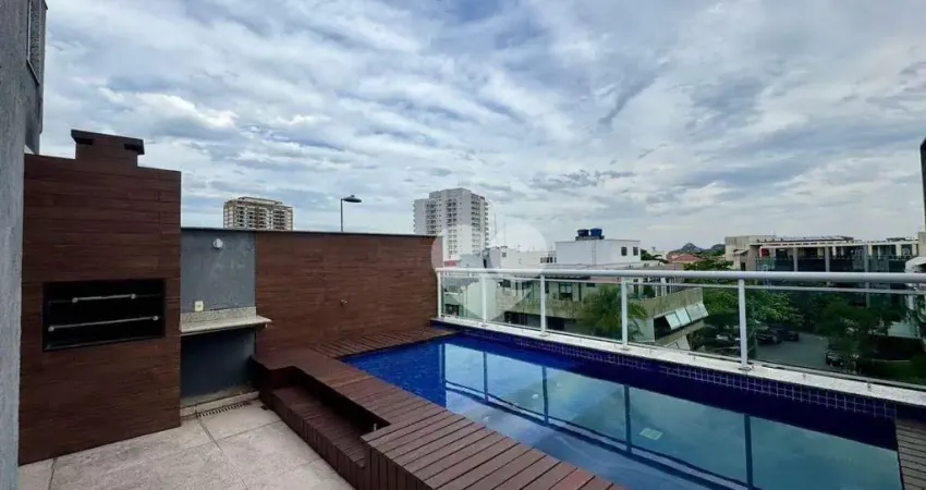 Jardim Oceânico - Cobertura Duplex na Quadra da Praia e ao lado da Olegário Maciel. 4 Suítes e Sol da Manhã. Prédio novo!