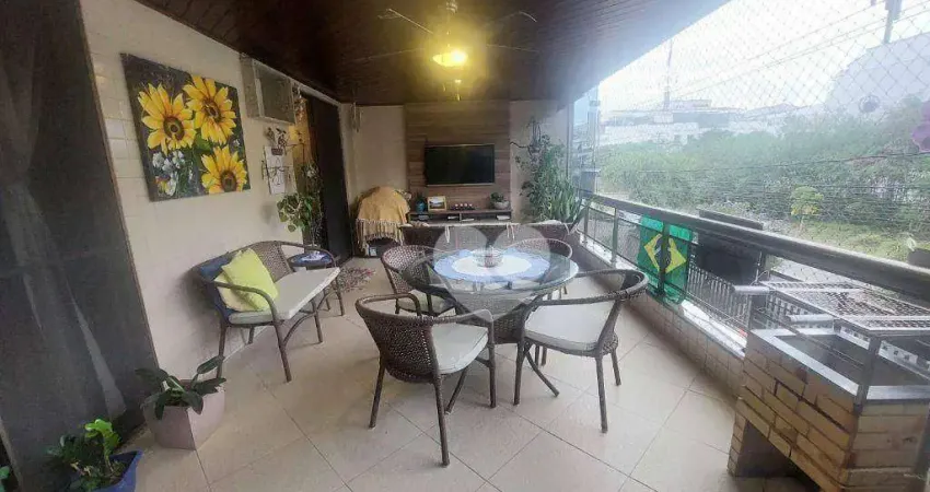 Apartamento com 3 quartos à venda, 123 m² por R$ 850.000 - Recreio dos Bandeirantes - Rio de Janeiro/RJ