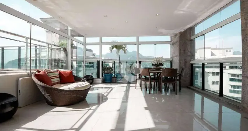 Cobertura com 4 quartos à venda, 262 m² por r$ 3.300.000 - barra da tijuca - rio de janeiro/rj