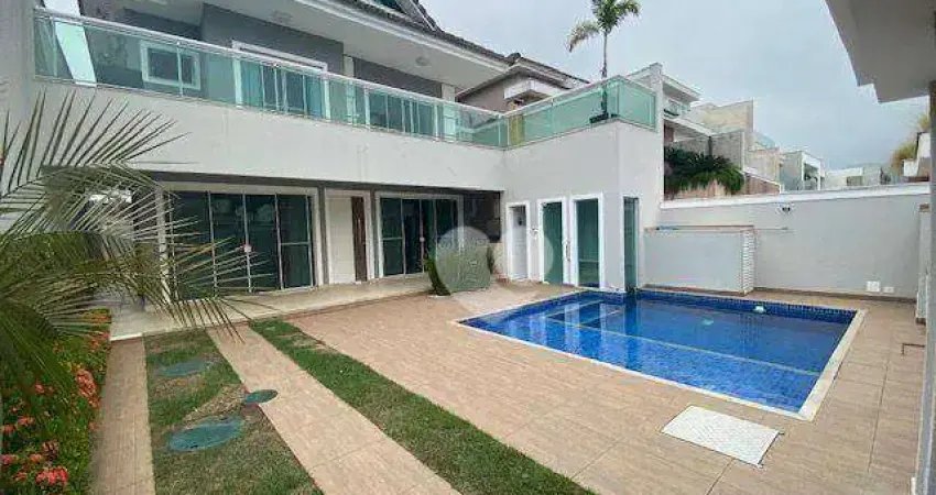 Lopes Enjoy Vende EXCLUSIVIDADE Casa, 6 suítes, condomínio Bothanica Nature, Recreio dos Bandeirantes;
