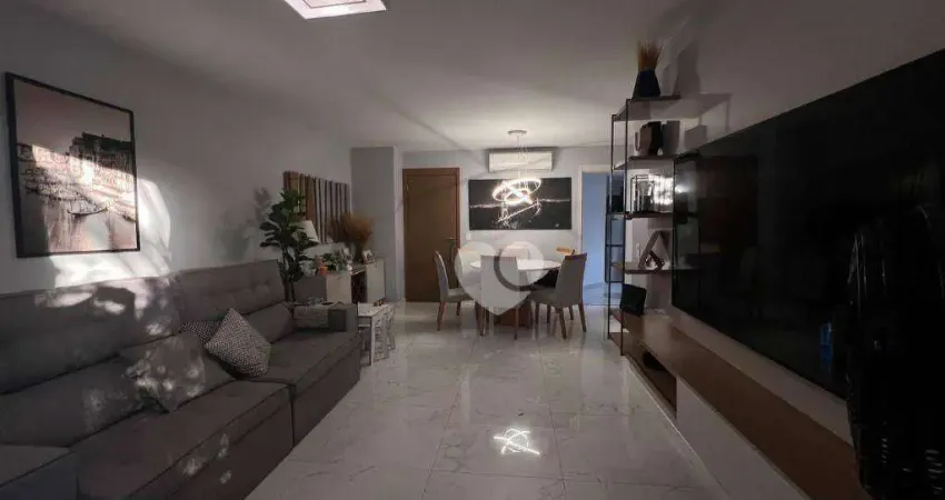 Apartamento garden com porteira fechada 4 quartos à venda, 125 m² por r$ 995.000 - recreio dos bandeirantes - rio de janeiro/rj