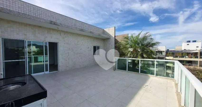 Cobertura com 2 quartos à venda, 136 m² - recreio dos bandeirantes - rio de janeiro/rj