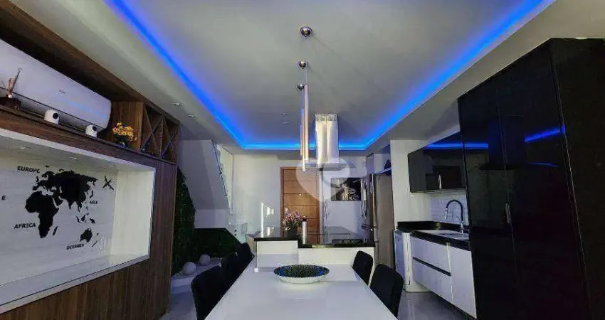 Cobertura com 3 quartos à venda, 148 m² por r$ 1.500.000 - recreio dos bandeirantes - rio de janeiro/rj