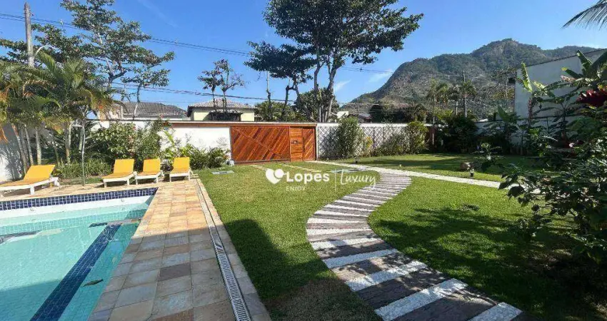 Casa com 7 quartos à venda cond. maramar por r$ 10.000.000 - recreio dos bandeirantes - rio de janeiro/rj