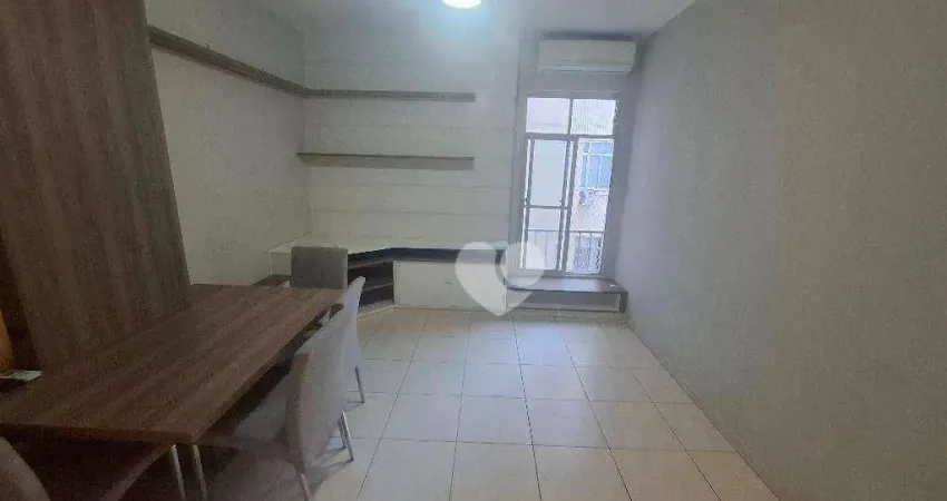 Apartamento com 2 quartos 1 vaga à venda no grajaú, rio de janeiro/ rj