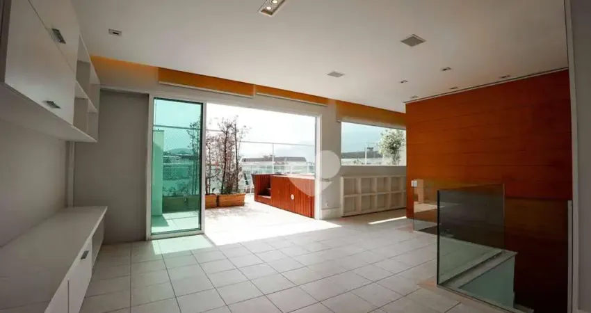 Cobertura le parc com 3 quartos à venda, 205 m² por r$ 2.500.000 - barra da tijuca - rio de janeiro/rj