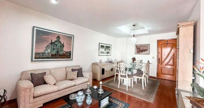 Apartamento com 3 quartos, à venda, 119 m² por r$ 600.000 - grajaú - rio de janeiro/rj