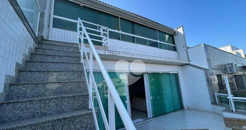 Cobertura com 3 suítes à venda, 188 m² por r$ 1.450.000 - recreio dos bandeirantes - rio de janeiro/rj
