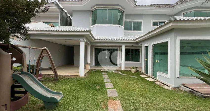 Casa com 7 dormitórios à venda, 594 m² por r$ 1.950.000,00 - pontal oceânico - rio de janeiro/rj